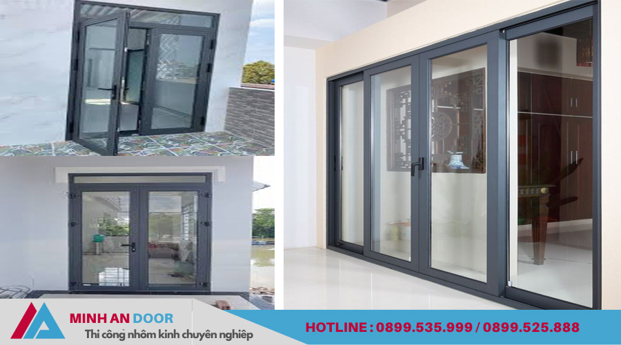 99+ Mẫu Cửa Nhôm Xingfa Màu Xám Ghi Nhập Khẩu Chính Hãng 2 Cửa nhôm Xingfa, cửa nhôm màu ghi sở hữu những ưu điểm vượt trội, không chịu ảnh hưởng thời tiết, không lỗi mốt.